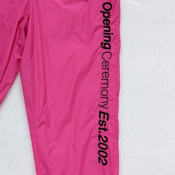 Opening Ceremony Ltd. Edition Pink Track Pants Spell Out Logo Wind Pants XS - Picture 5 of 16